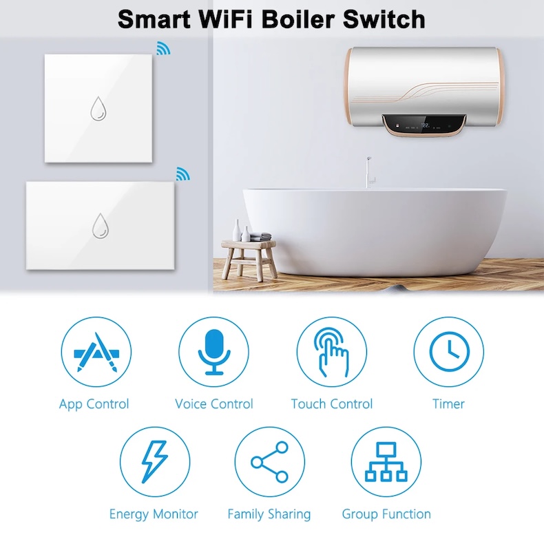 zigbee smart touch switch works with tuya/alexa/google home (copy)