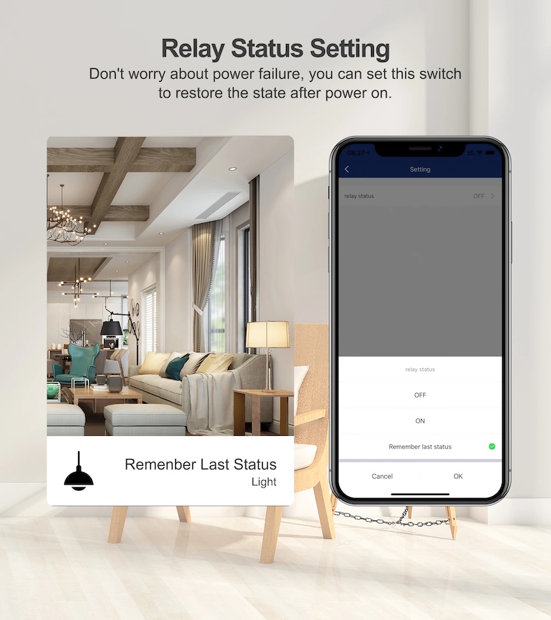 tuya zigbee 3.0 smart switch module 4‑gang works with alexa & google home