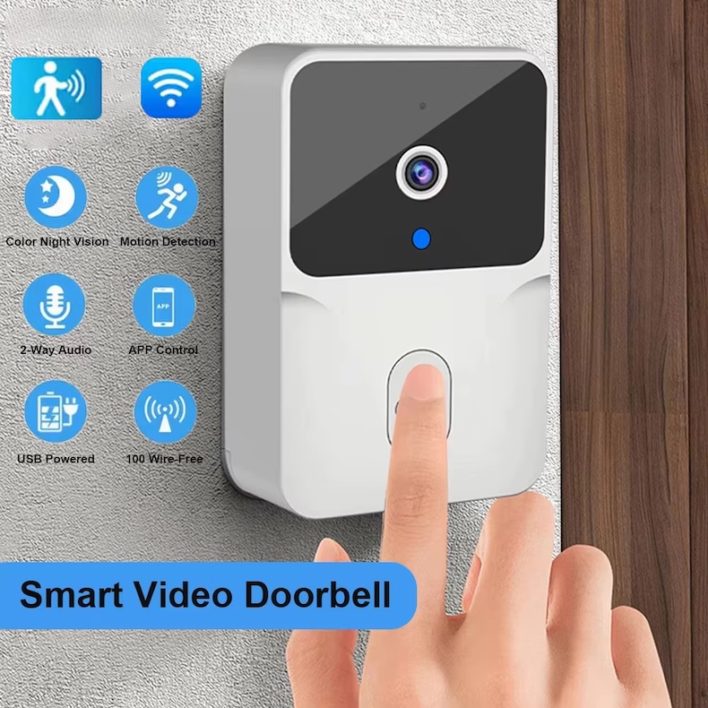 smart wired video intercom system 1080p doorbell with touch monitor & tuya app control (copy)