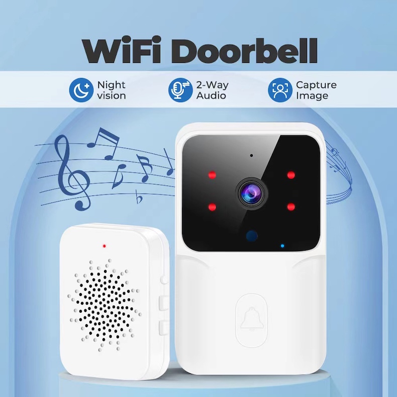 smart wired video intercom system 1080p doorbell with touch monitor & tuya app control (copy)