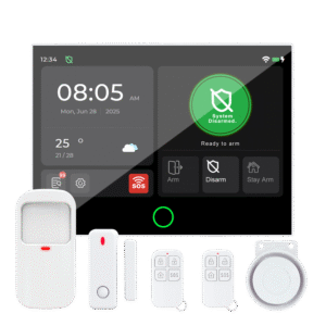 wifi + 4g/3g/gsm wireless alarm systems kits gw74