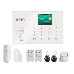 wifi + gsm alarm system 3.5" lcd screen