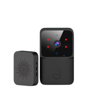 wireless smart video doorbell 2.4g wifi 2‑way audio night vision & battery powered