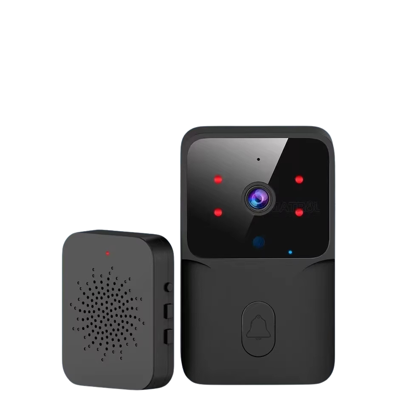 wireless smart video doorbell 2.4g wifi 2‑way audio night vision & battery powered wireless smart video doorbell 2.4g wifi 2‑way audio night vision & battery powered