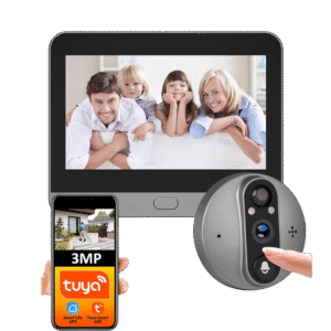 4.3‑inch wireless video doorbell 1080p camera ip66 waterproof (copy)
