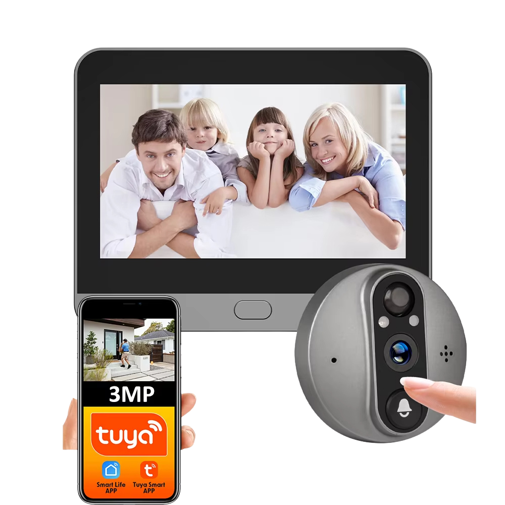 4.3‑inch wireless video doorbell 1080p camera ip66 waterproof (copy) 4.3‑inch wireless video doorbell 1080p camera ip66 waterproof (copy)