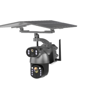 Solar-Powered 4G Security Camera with 10× Zoom & Full-Color Night Vision