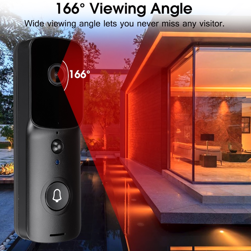 wifi video door phone weatherproof battery powered v30