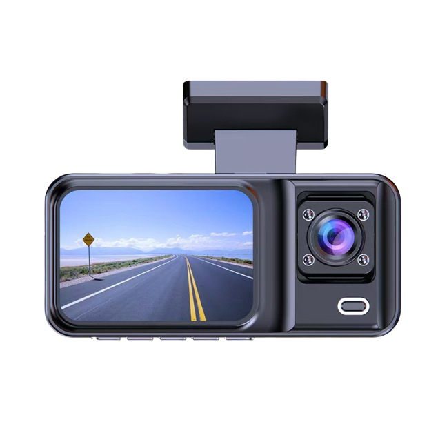 3 channel dash cam front, interior & rear 1080p car dvr with night vision 3 channel dash cam front, interior & rear 1080p car dvr with night vision