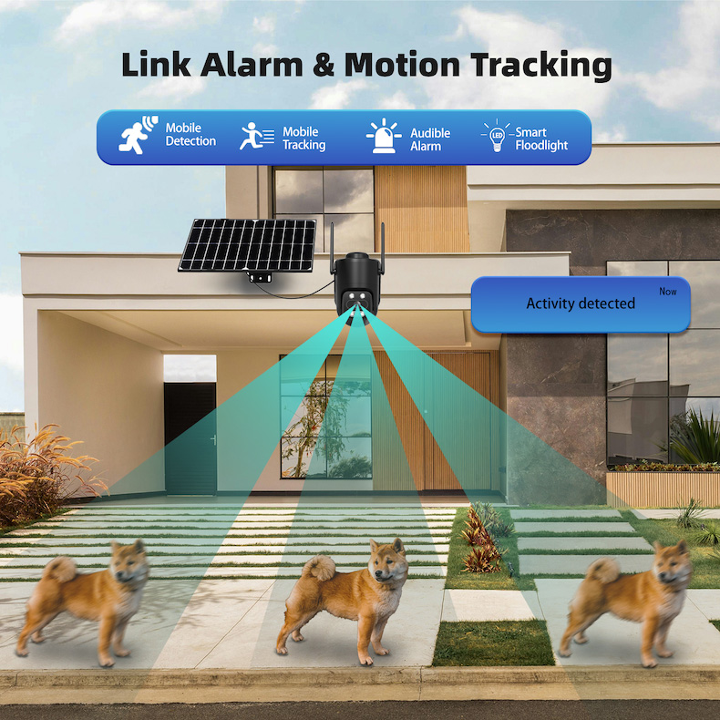 solar powered 4g security camera with 10× zoom & full color night vision (copy)