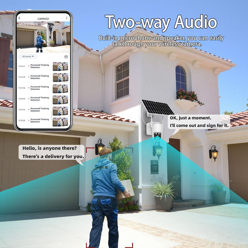 solar powered 4g security camera with 10× zoom & full color night vision (copy)
