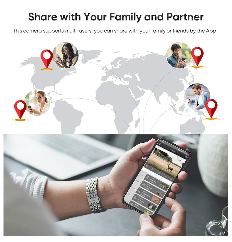 4g lte solar trail camera 4mp, 0.2s trigger, no glow ir, ip66, eu sim & cloud app (copy)