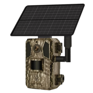 4g solar trail camera 14mp, 2k live video, ai detection, two way audio