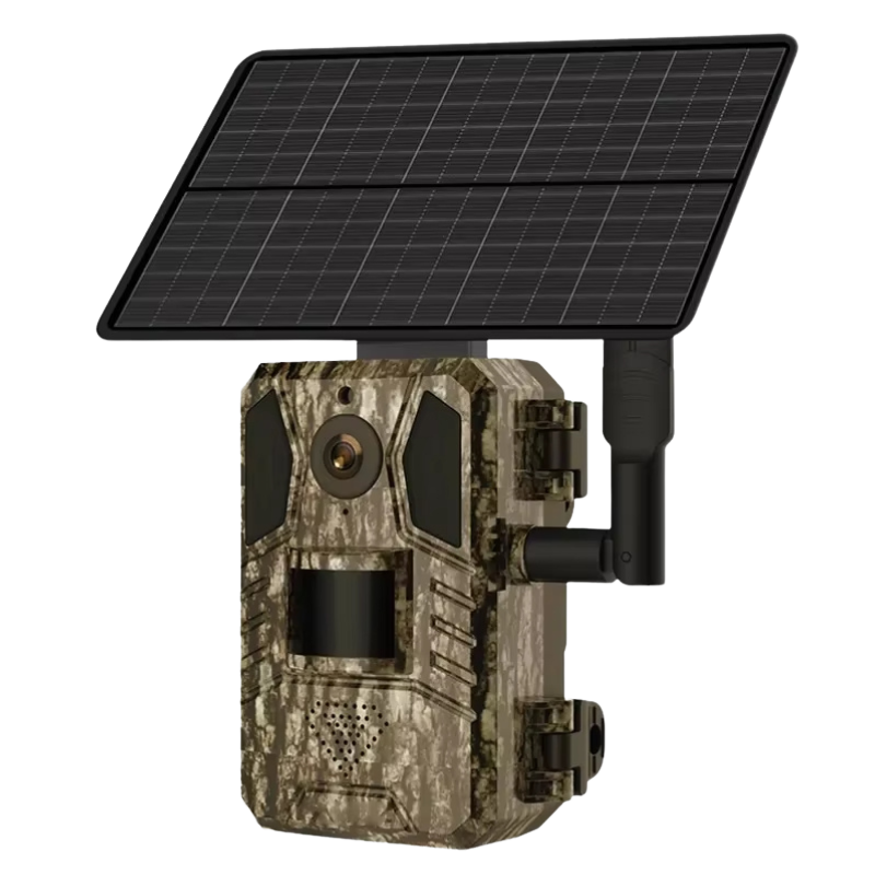 4g solar trail camera 14mp, 2k live video, ai detection, two way audio 4g solar trail camera 14mp, 2k live video, ai detection, two way audio