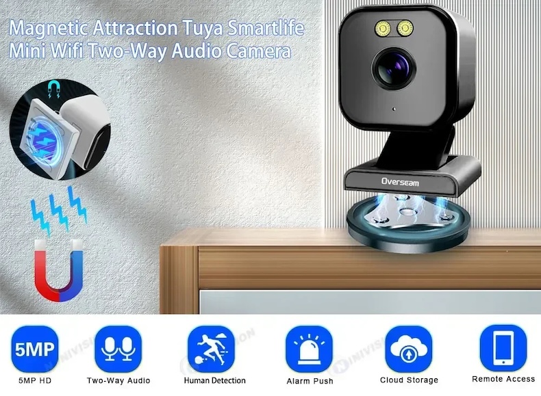 4mp wifi indoor pt camera tuya smart home ai auto tracking c23 (copy)