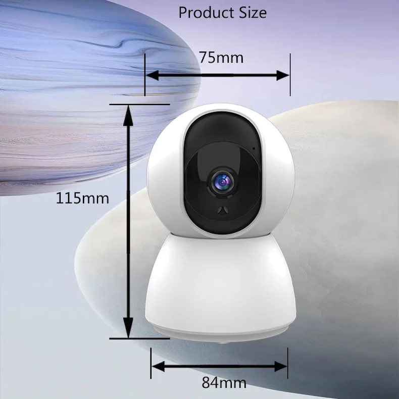 4mp dual lens smart camera auto tracking ptz tuya app c23