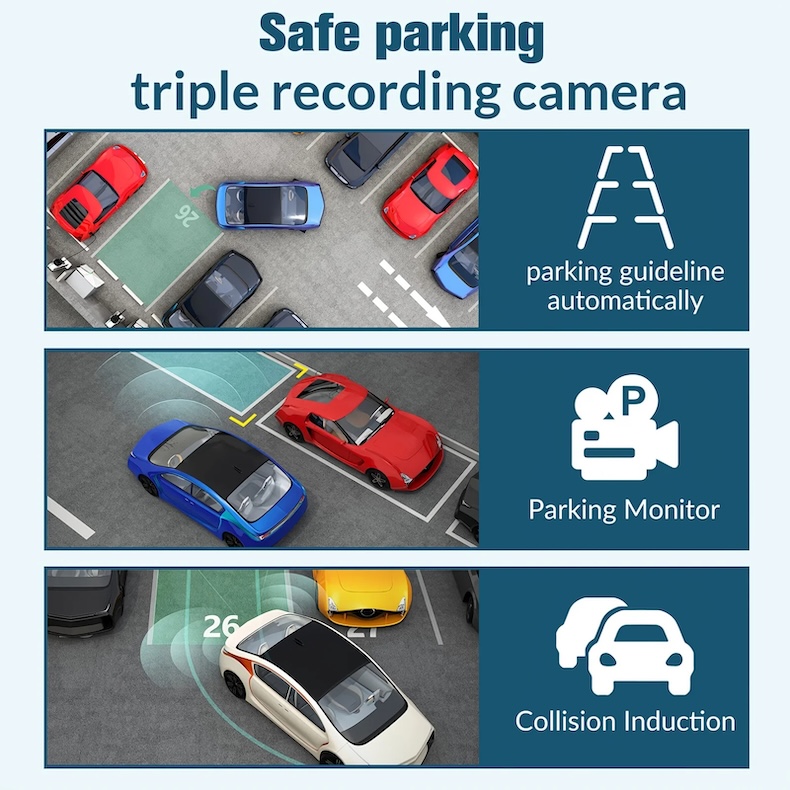 new 1080p hd dash camera with g sensor, parking monitor & night vision (copy)