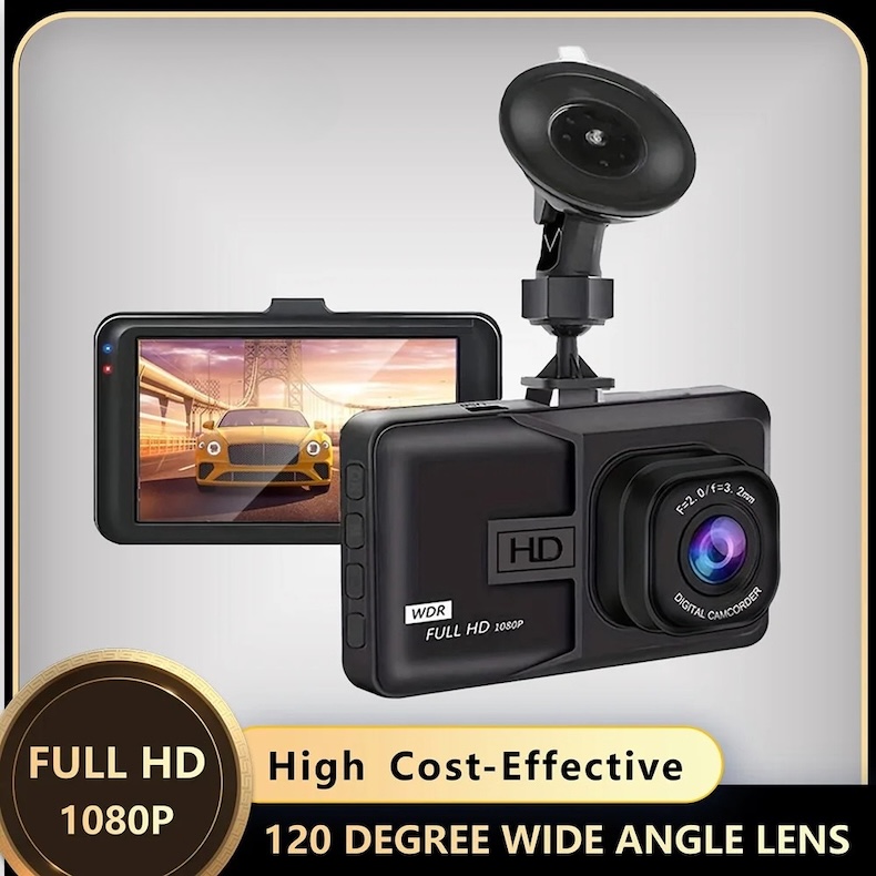 4k dual dash cam – sony imx678pl gps wi‑fi 1080p rear camera & night vision (copy)