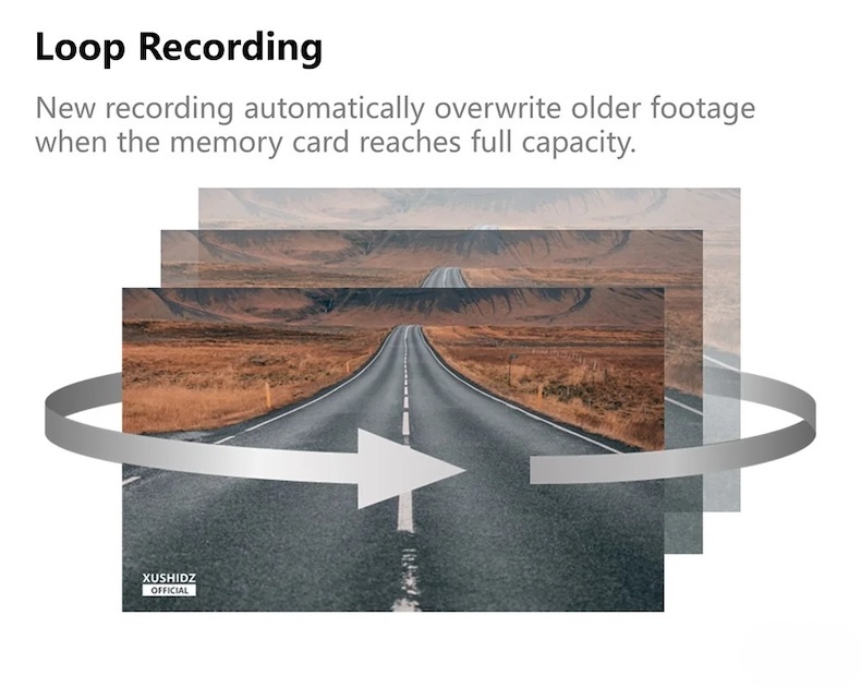 4k dual dash cam – sony imx678pl gps wi‑fi 1080p rear camera & night vision (copy)