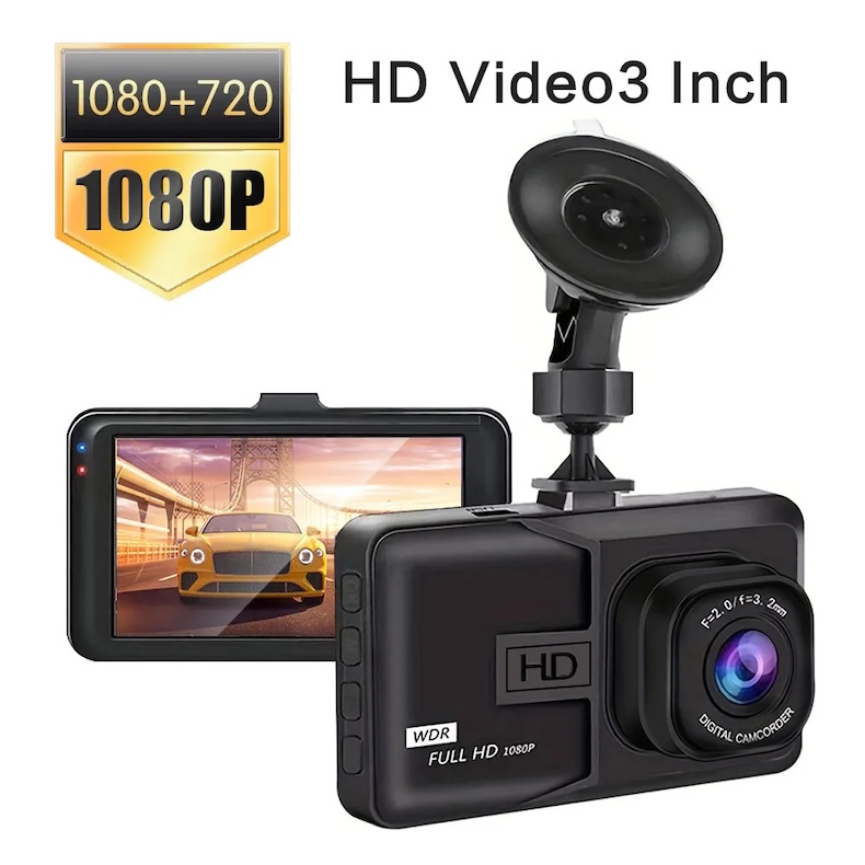 4k dual dash cam – sony imx678pl gps wi‑fi 1080p rear camera & night vision (copy)