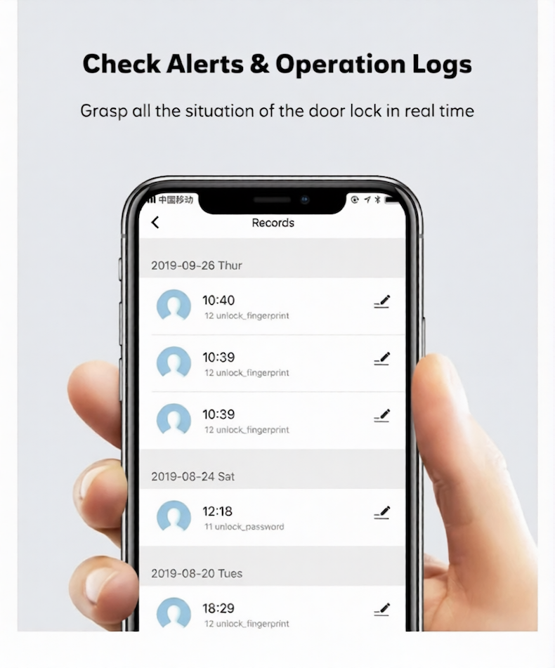 tuya smart lock with ultra fast fingerprint & silent access g1