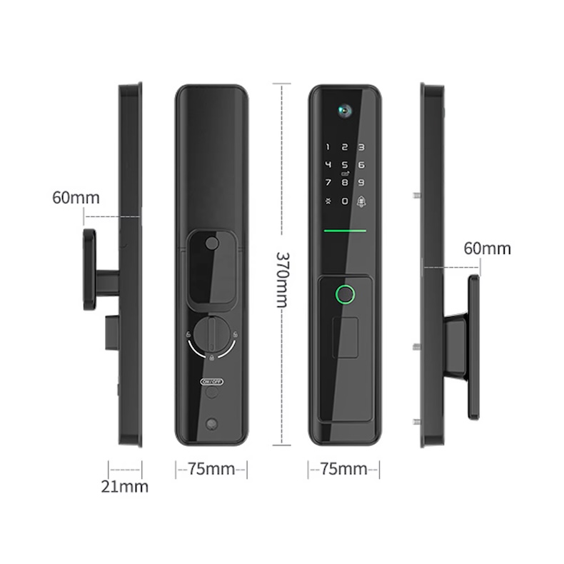 smart door lock with camera & ultra fast fingerprint scanner x6 pro (copy)