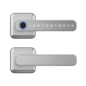 tuya smart handle lock with password & fingerprint access t3