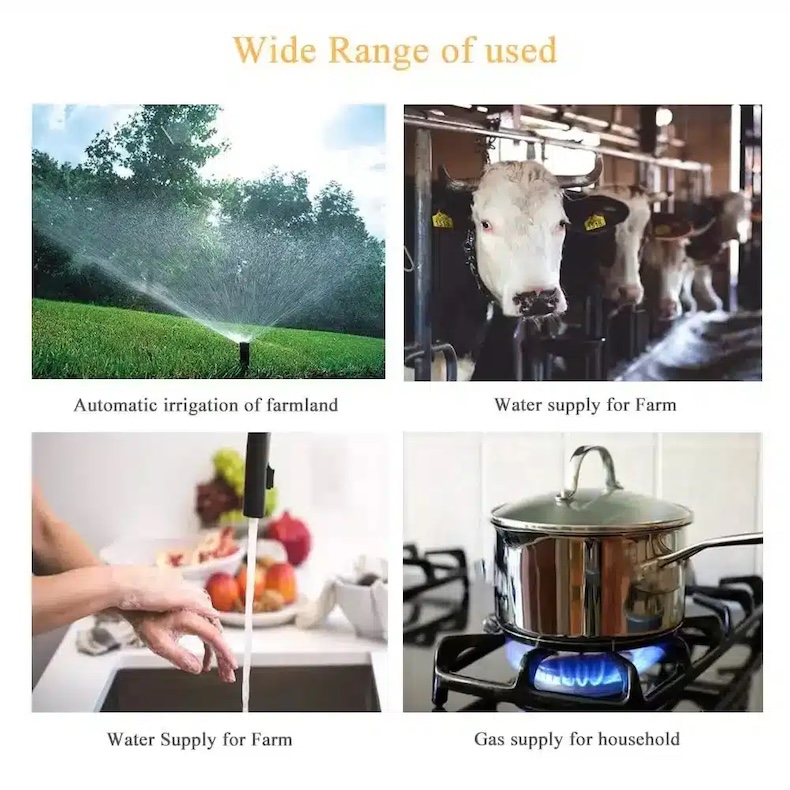 tuya wifi irrigation valve with smart life app