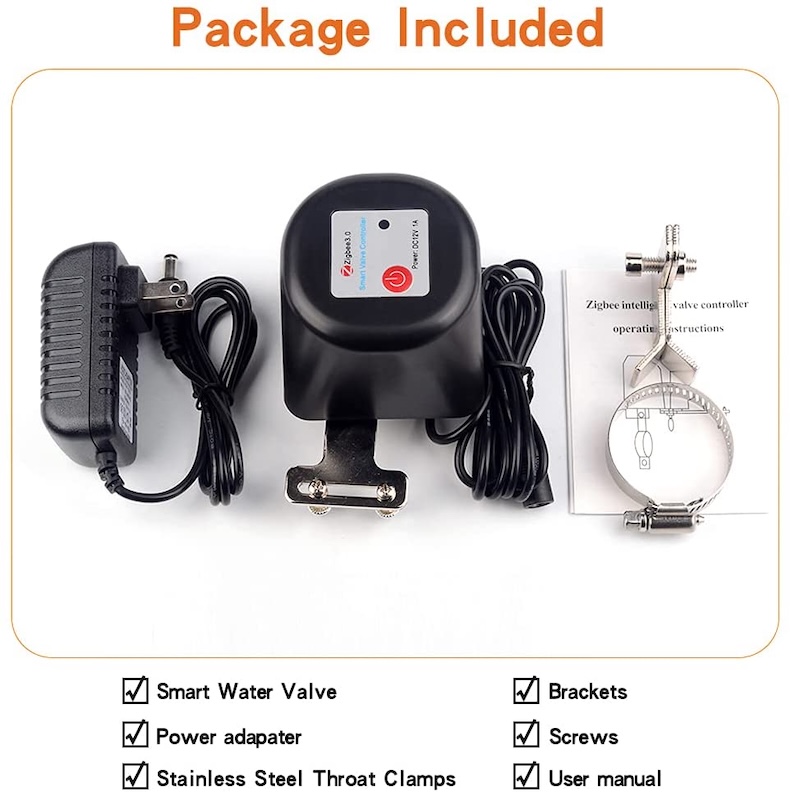 tuya wifi irrigation valve with smart life app