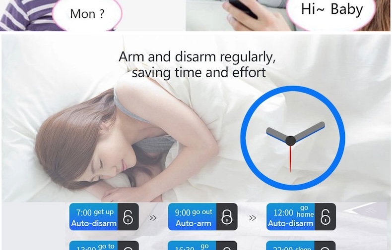 wifi gsm alarm system – 3.5" lcd touch screen model: gw2